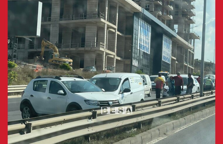 Aksident në Veternik të Prishtinës