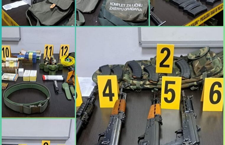 Prezantohet armatimi i gjetur në Zveçan