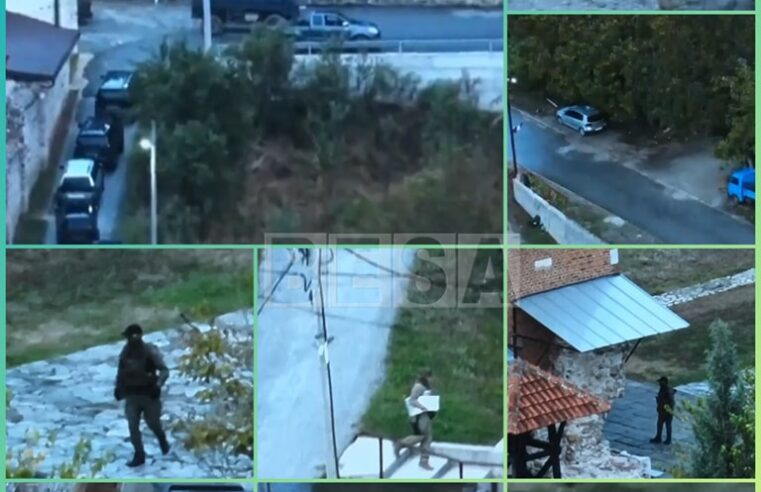 Publikohen pamjet e sulmuesve të Kosovës, shihen të veshur ushtarakisht e të armatosur rëndë