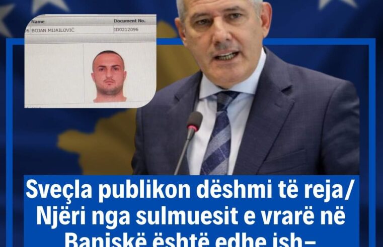 Sveçla publikon dëshmi të reja/ Njëri nga sulmuesit e vrarë në Banjskë është edhe ish-truproja e Vulinit