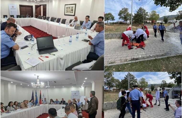 Aktivitet i përbashkët i Policisë së Prizrenit me institucionet e tjera për Menaxhim të Emergjencave