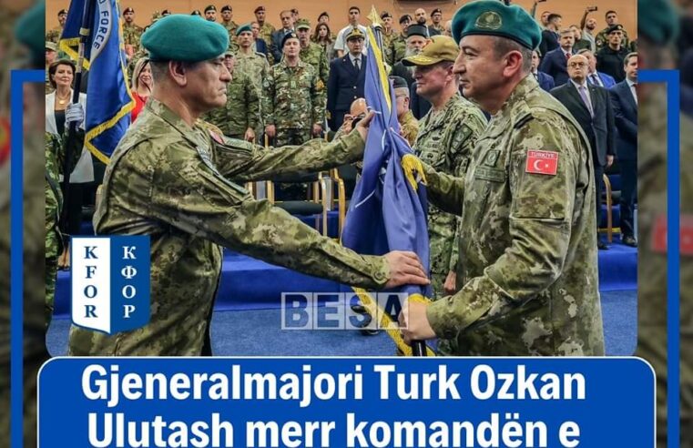 Gjeneralmajori Turk Ozkan Ulutash merr komandën e KFOR-it në Kosovë 🇹🇷🇽🇰