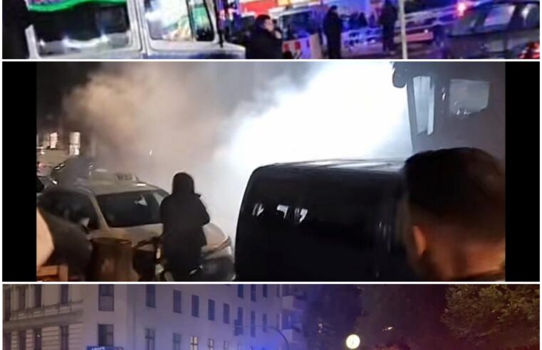 Shpërthen dhuna në disa qytete të Gjermanisë, policia ndërhyn ndaj protestuesve që mbështesnin Palestinën
