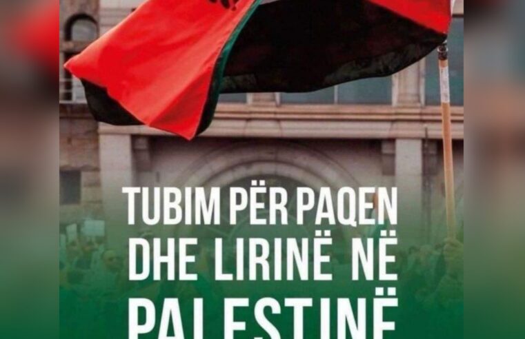 Tubime pro-Palestinës sot në ora 16:30 paralajmërohet edhe në Tiranë 🇦🇱
