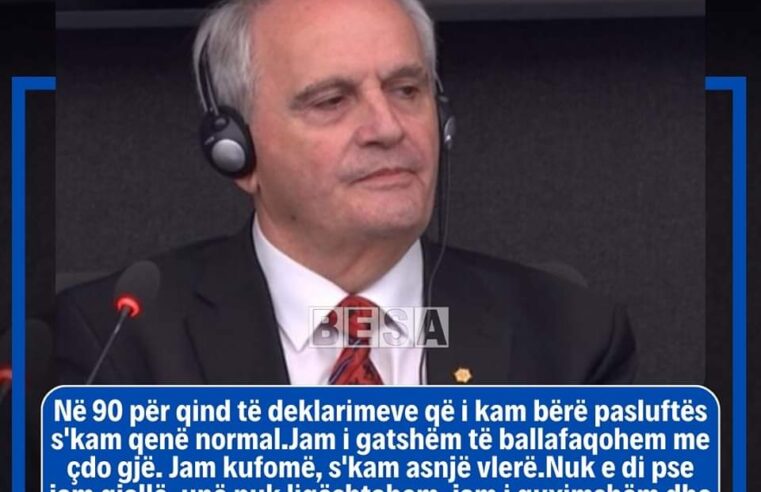 Dëshmia e Gjergj Dedajt në Speciale:”90% e këtyre deklaratave që i kam bërë pas luftës, do të thotë nuk kam qenë normal, në gjendje me e thanë të vërtetën…”