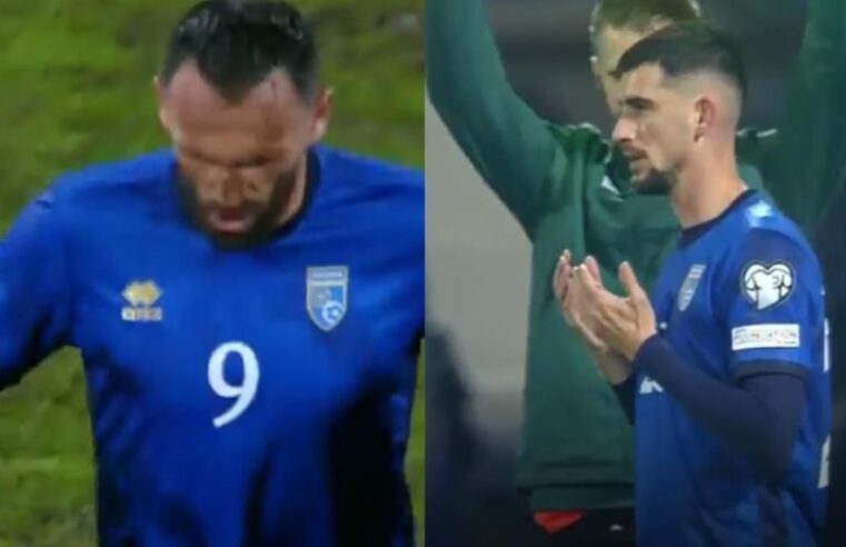Lëndohet Vedat Muriqi 🇽🇰, zëvendësohet nga Korenica i cili hynë në teren me dua 🤲