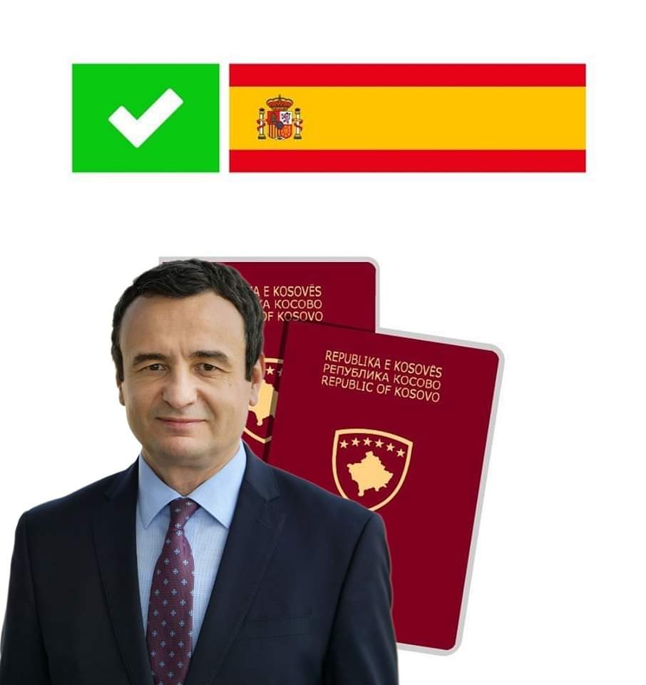 Kurti reagon pas vendimit të Spanjës: Kosovës po i shtohet dinjiteti!