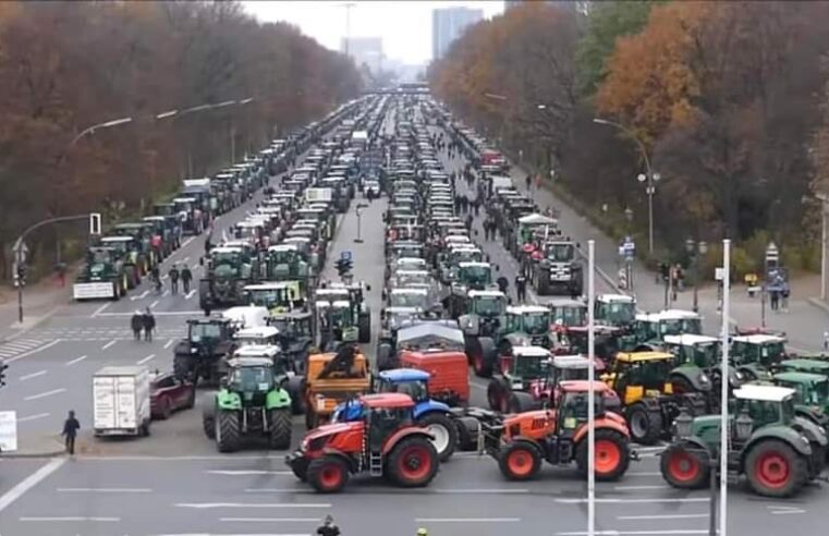 Gjermania në kaos nga protestat, 5500 traktorë janë rrugës për Mynih
