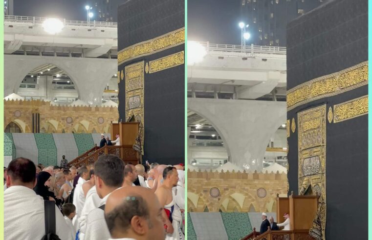 Myftiu Tërnava mbrëmë pas mesnatës hyri në brendësi të Qabesë 🕋