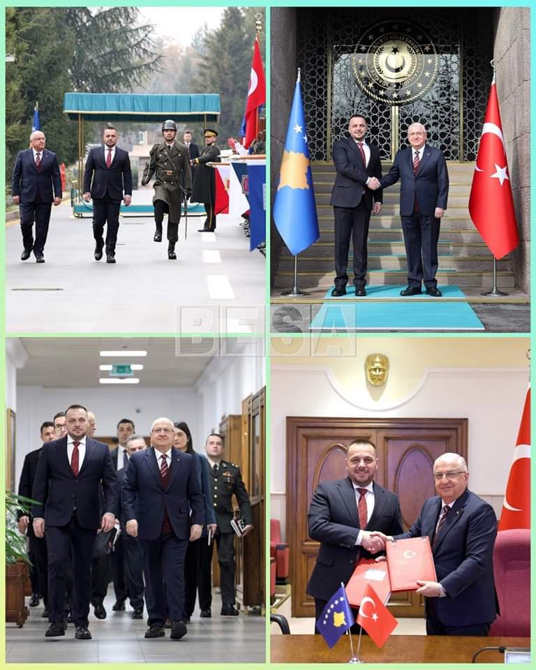 Ministri i Mbrojtjes Maqedonci takon homologun turk nÃ« Ankara ðŸ‡½ðŸ‡°ðŸ‡¹ðŸ‡·