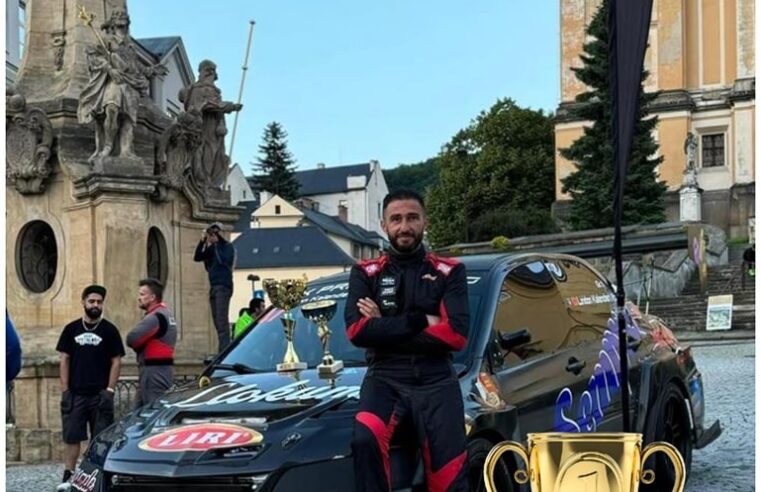 Një arritje historike nga Liridon Kalenderi në Kampionatin Evropian të Garave Malore Çeki, ECCE HOMO STERNBERK 🏎️🏆👇
