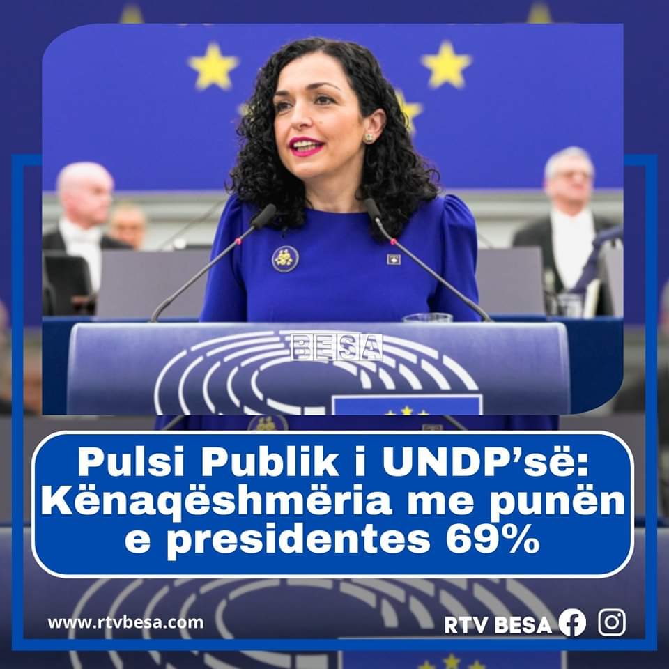 Presidentja, Vjosa Osmani 👇